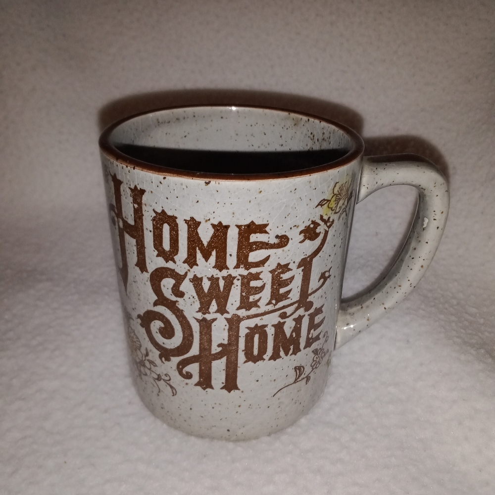 Vintage Home Sweet Home Coffee Tea Mug Cup Made In Japan